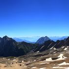 Panoramablick auf der Zugspitze