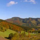 Panoramablick auf die Bergwelt bei Wenholthausen