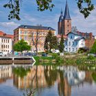 Panoramablick auf die Roten Spitzen Altenburg 