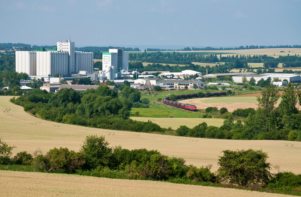 Panoramablick auf Ebeleben