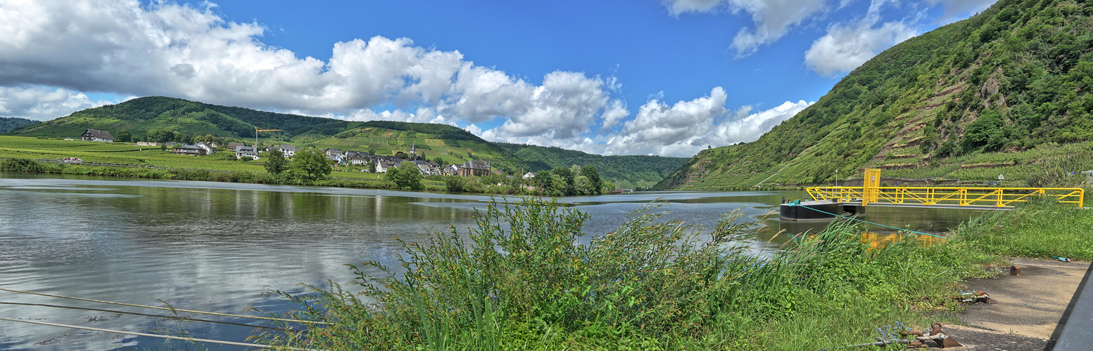 Panoramablick auf Ellenz-Poltersdorf