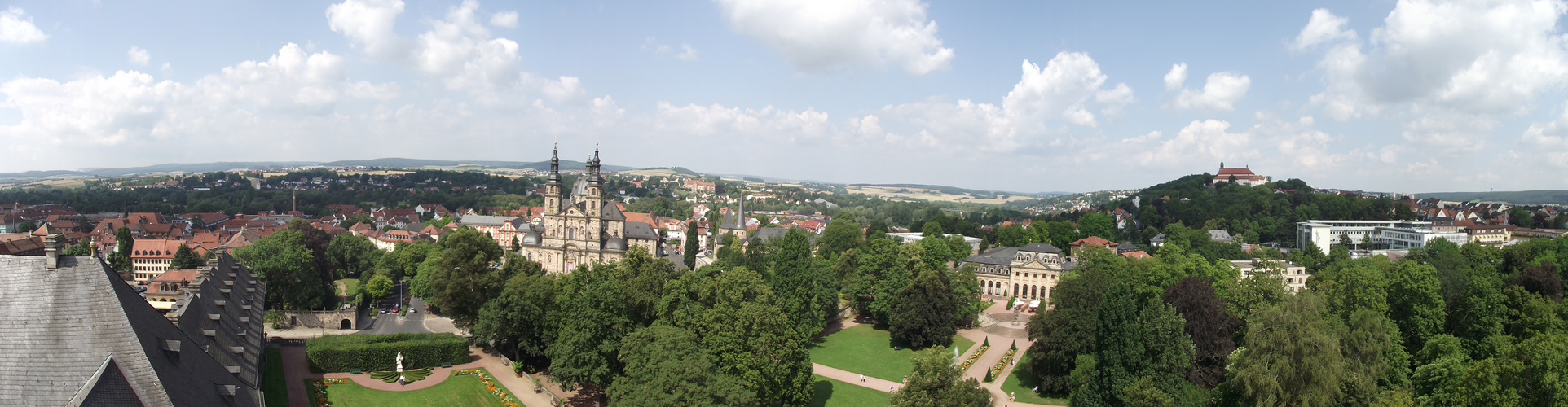 Panoramablick auf Fulda