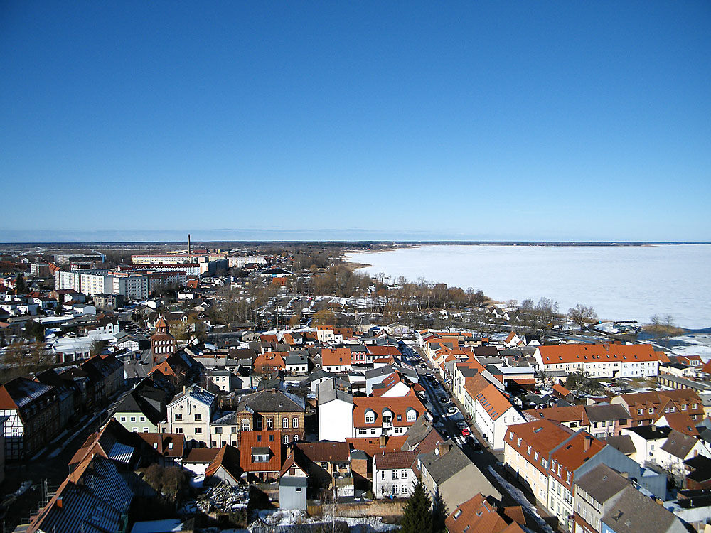 Panoramablick auf Ribnitz-Damgarten