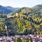 Panoramablick auf Schloss Hornberg