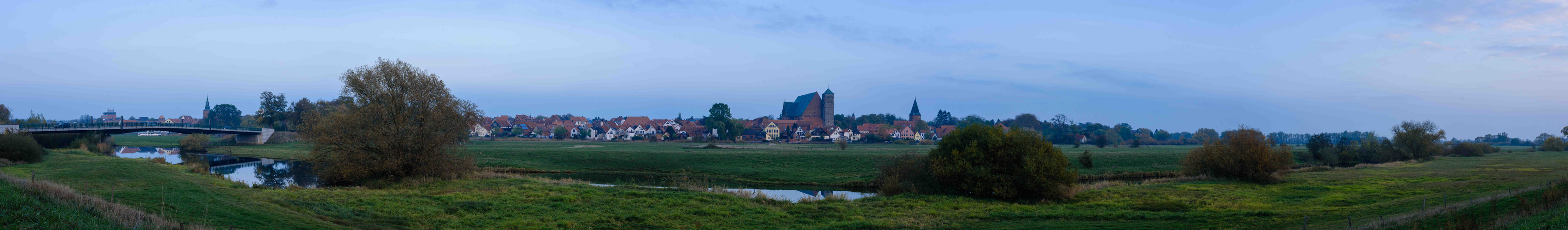 Panoramablick auf Verden