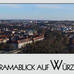 Panoramablick auf Würzburg