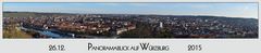 Panoramablick auf Würzburg