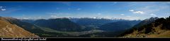 ~~ Panoramablick auf's Gurgltal und Inntal ~~