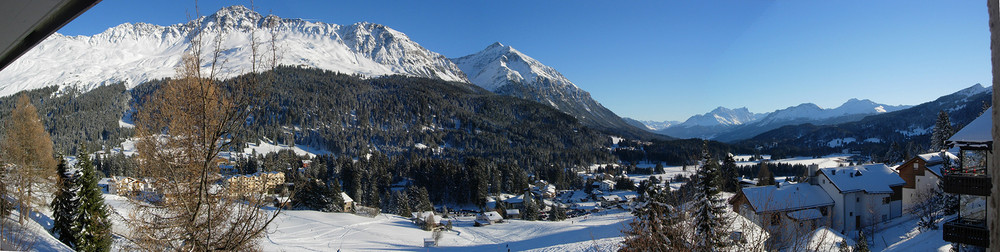 Panoramablick aus meiner Wohnung