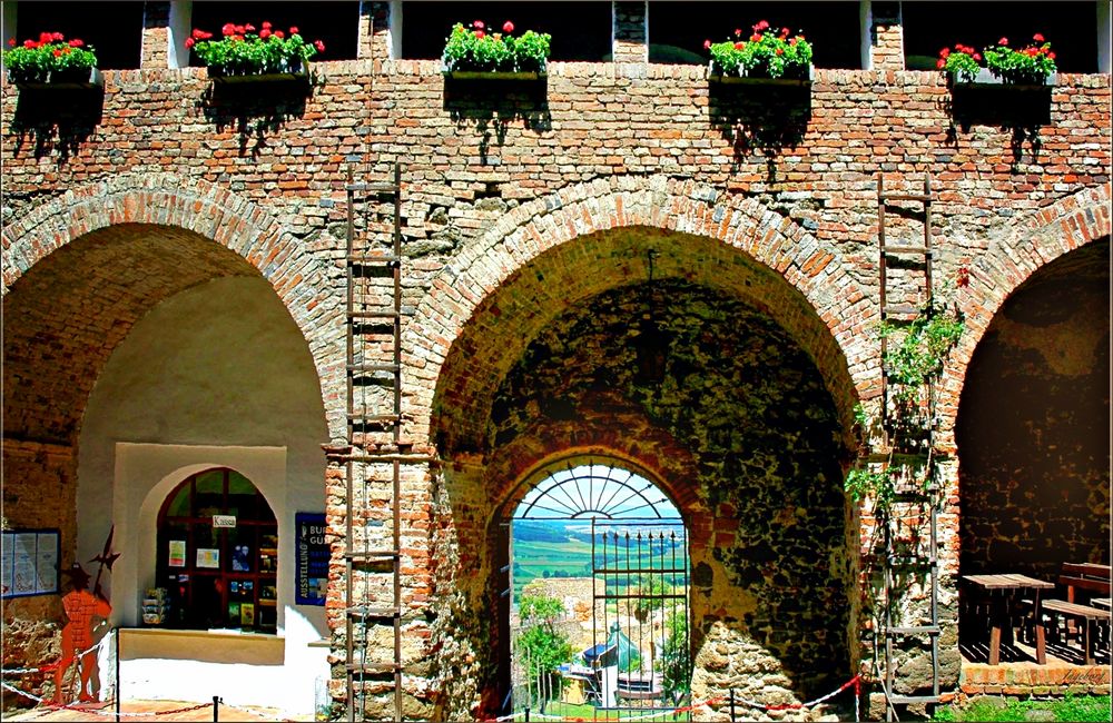 Panoramablick bis in die pannonische Tiefebene