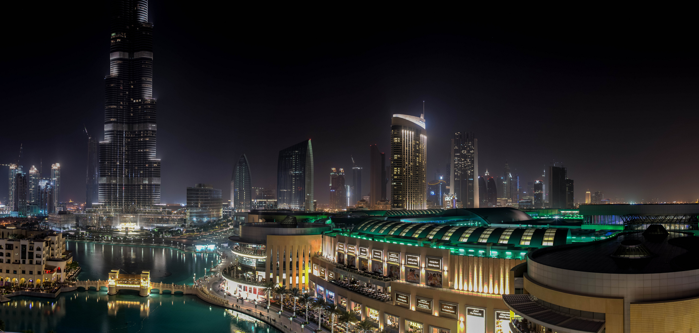 Panoramablick Dubai