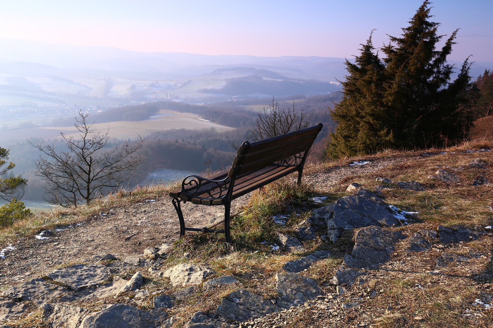 Panoramablick Hörselberg