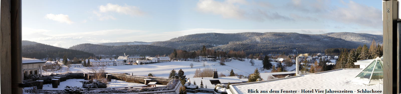 Panoramablick Hotel Vier Jahreszeiten Schluchsee