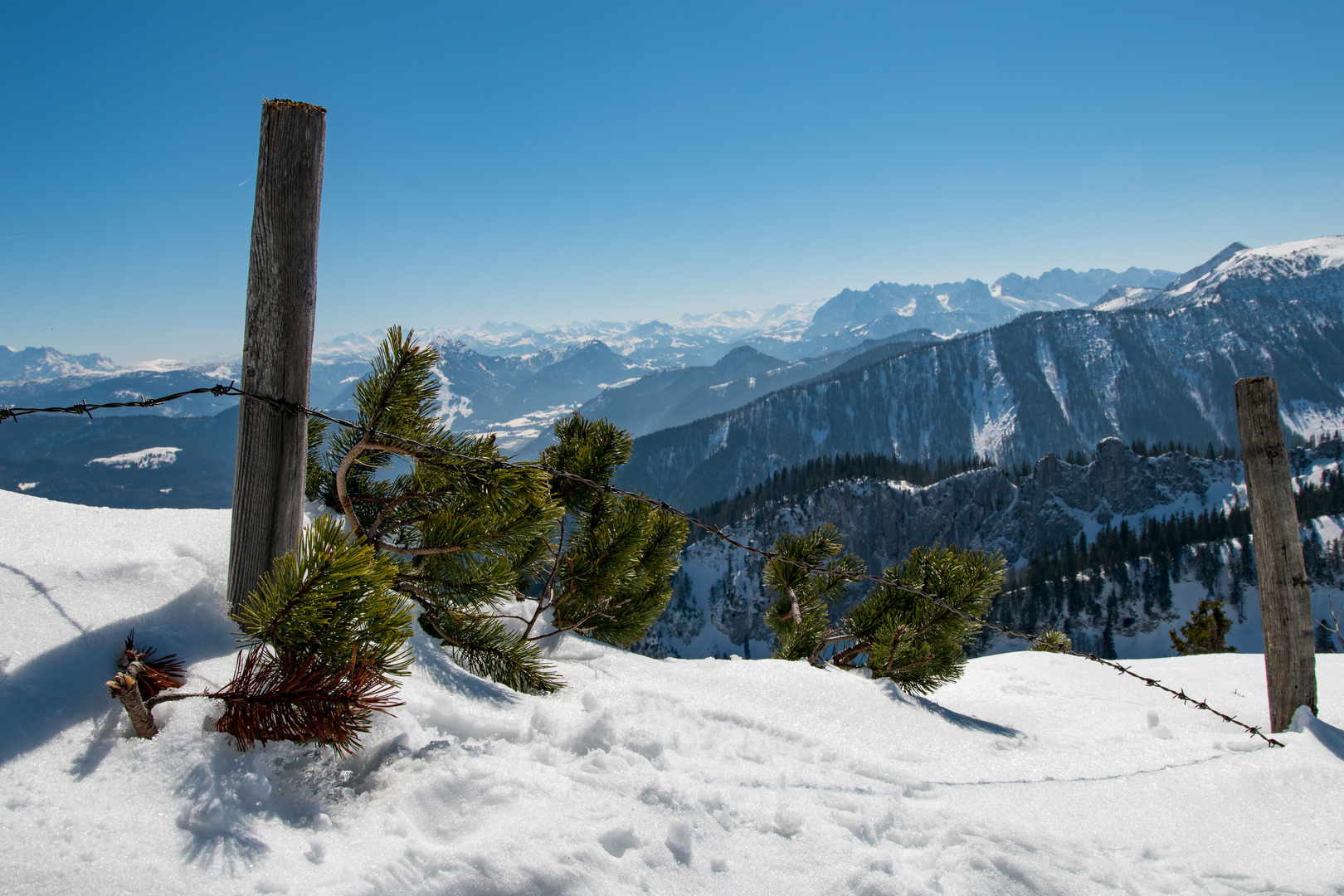 Panoramablick Kampenwand