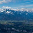 Panoramablick nach Bayern