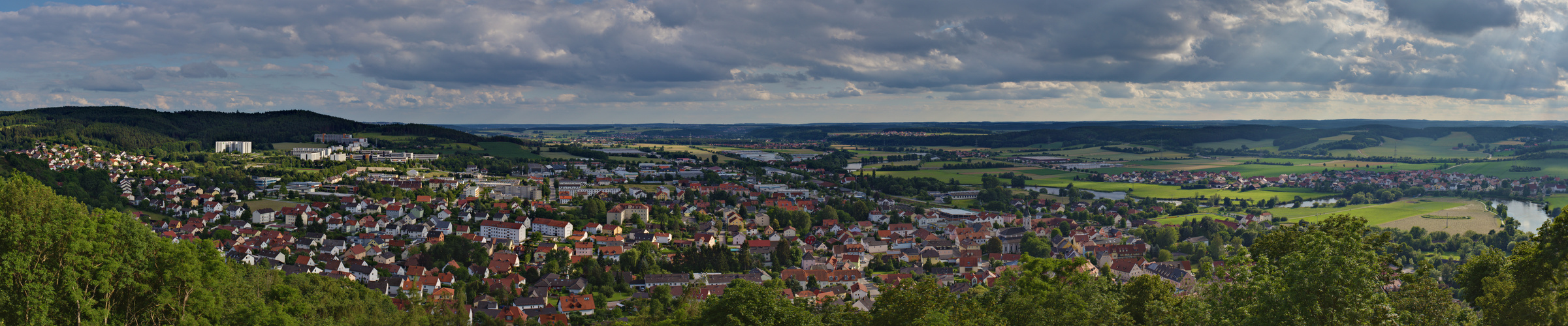 Panoramablick Regenstauf