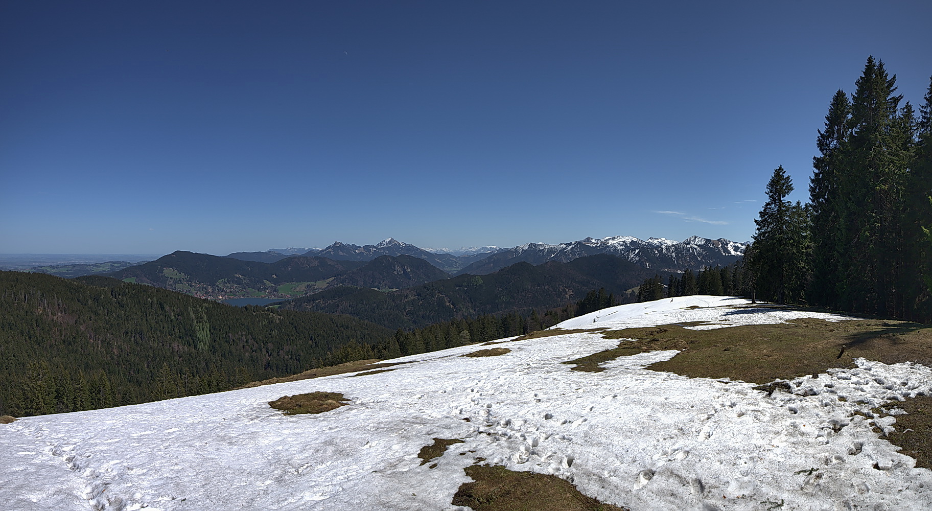 Panoramablick Schliersee