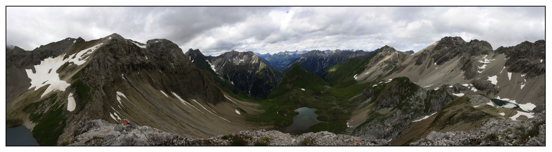 Panoramablick Seeköpfle 2562m