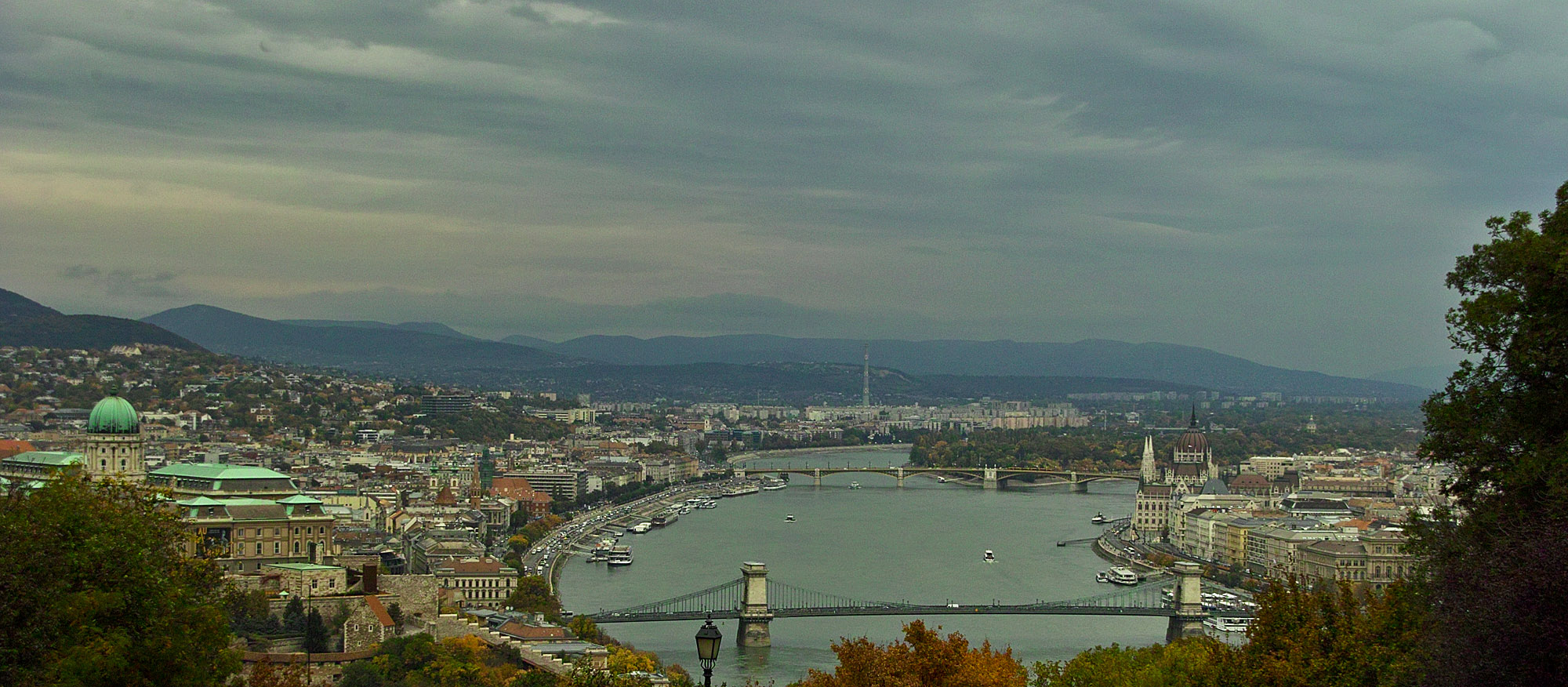 Panoramablick über Buda & Pest