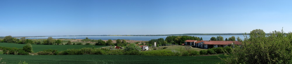 Panoramablick über den Kummerrower See