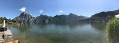 Panoramablick über den Traunsee