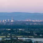 Panoramablick über die Rheinebene