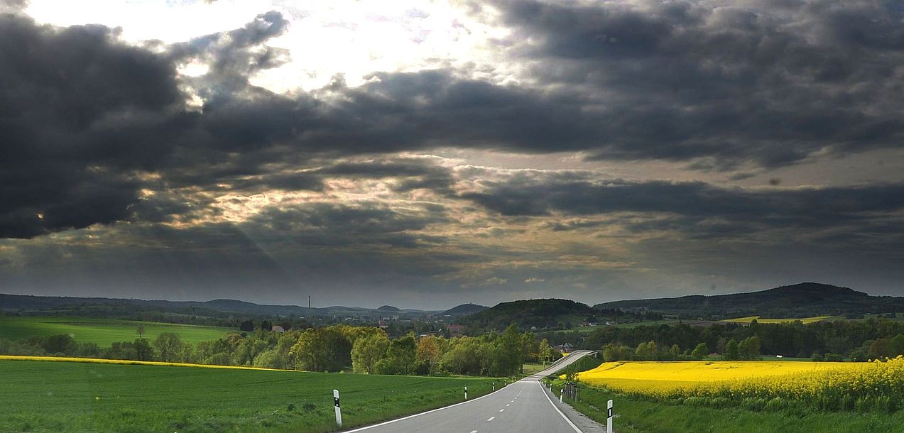 Panoramablick über Großschönau