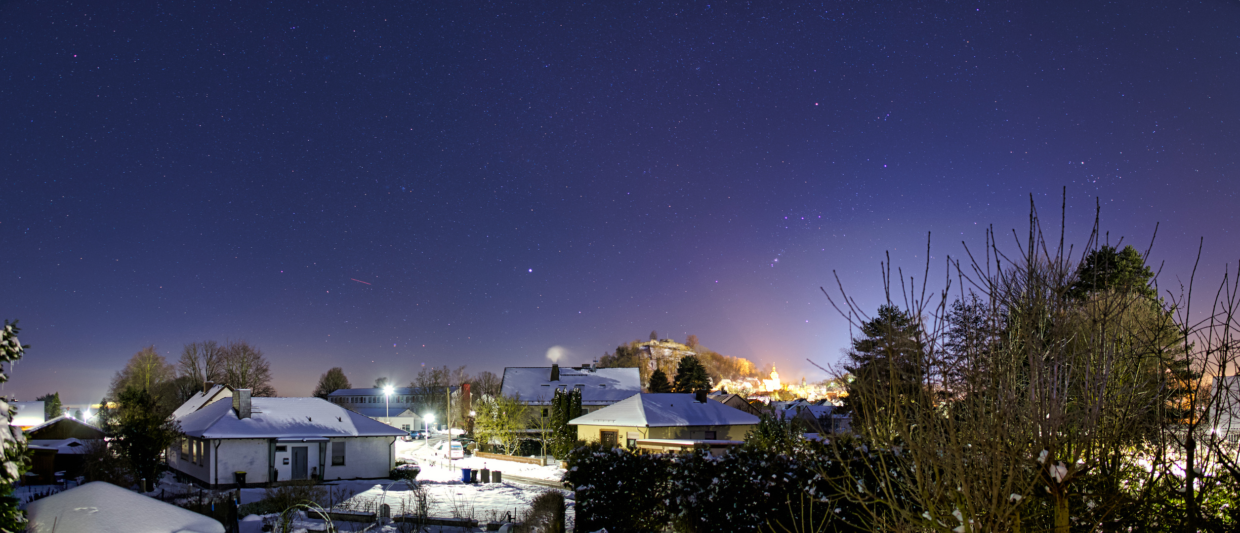 Panoramablick über Gudensberg.