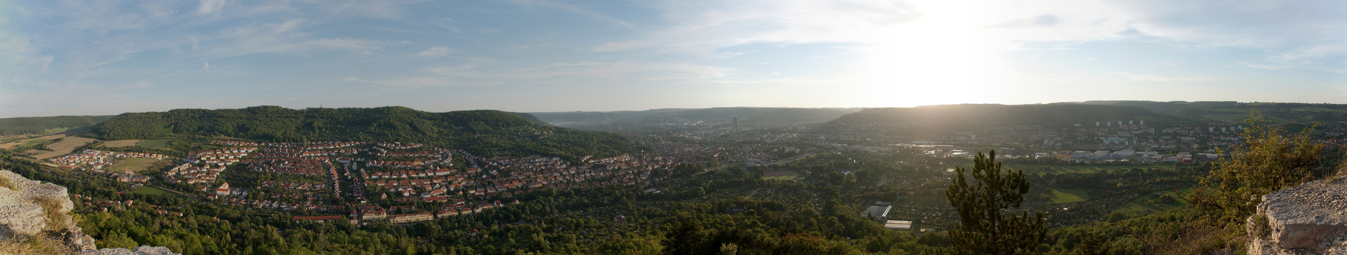 Panoramablick über Jena