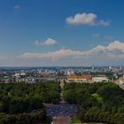 Panoramablick über Leipzig vom Völkerschlachtdenkmal