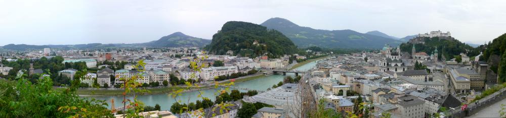 Panoramablick über Salzburg