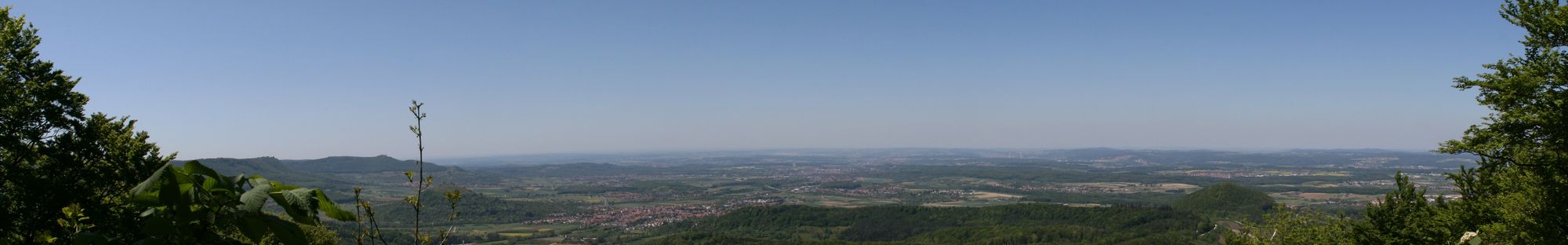 Panoramablick vom Boßler