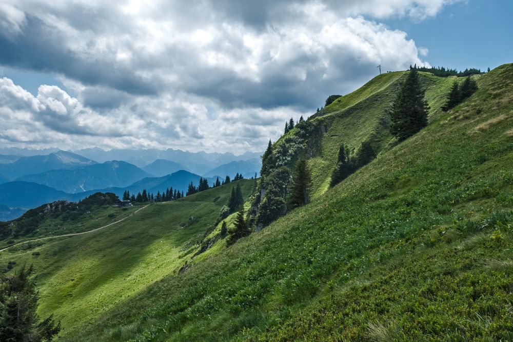 Panoramablick vom Brauneck