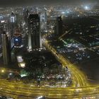 Panoramablick vom Burj Khalifa Dubai