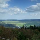 Panoramablick vom Fichtelberg