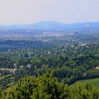 Panoramablick vom Kahlenberg auf Wien.