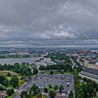 Panoramablick vom Olympiastadion