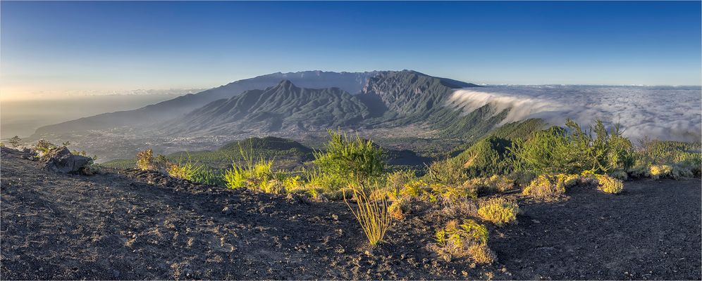 panoramablick vom pico birigoyo, reload