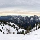 Panoramablick vom Rauschberg