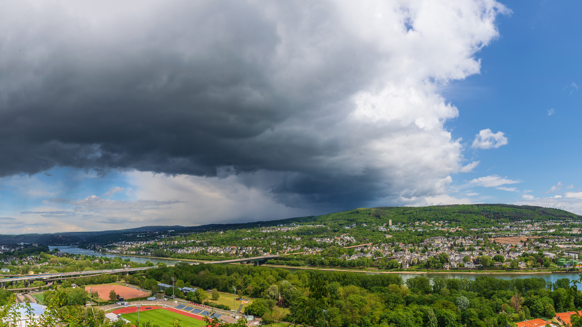 Panoramablick vom Rittersturz 