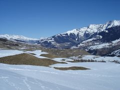 Panoramablick vom Val Lumnezia