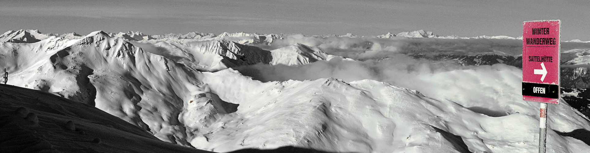 Panoramablick vom Weisshorn