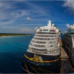 ...Panoramablick von der AIDAluna ...