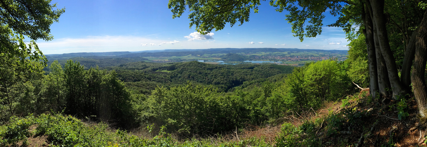 Panoramablick von der Silberklippe