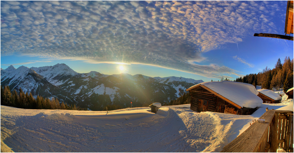 Panoramablick von der Specherhütte