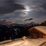 Panoramablick von der Specherhütte (Nacht)