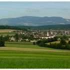 Panoramablick zu der Jurakette!