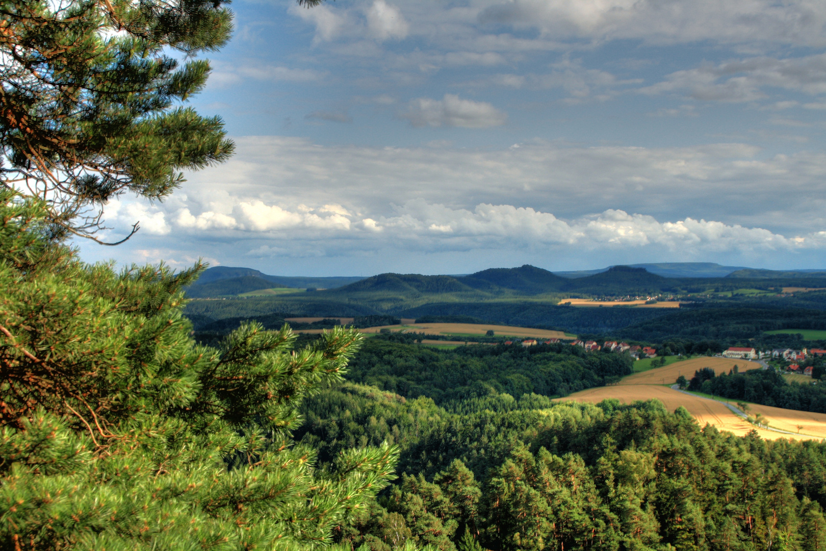 Panoramafels Hohnstein Sä.Schweiz