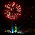 Panoramafeuerwerk in Rostock