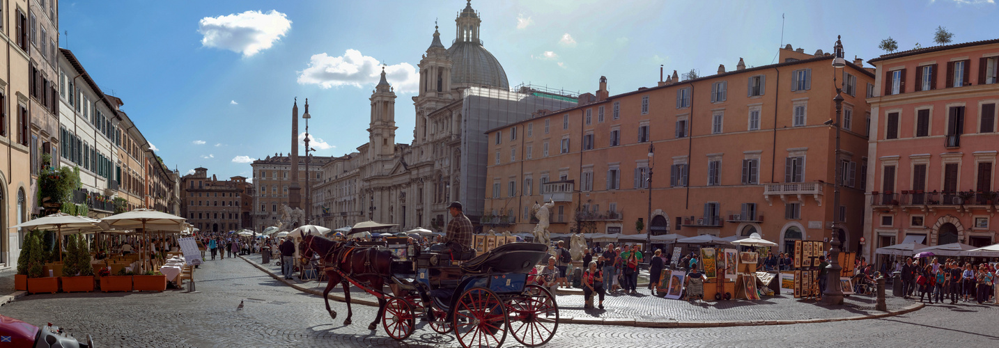 Panoramafoto Piazza Navona